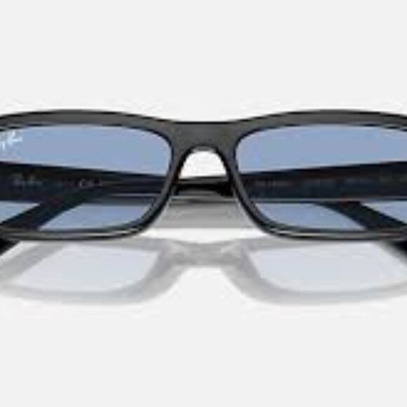 RAY BAN RB4436D BIO-BASED IN BLACK &LIGHT BLUE - Picture 2 of 13
